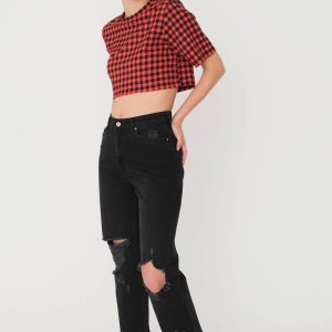 Yırtık Detaylı Jean Pantolon Pn1051 - Pnj