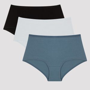 Blue Dream 3lü Highwaist Slip Külot