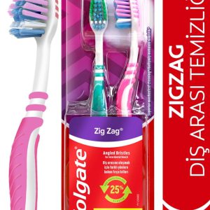 Zig Zag Diş Arası TemizliğiOrta Diş Fırçası 1+1