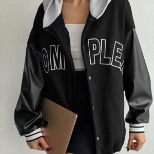 Unisex Complex Oversize Kolej Ceket