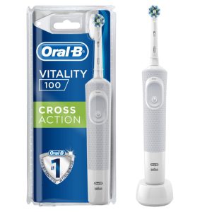 Vitality D100 Şarj Edilebilir Cross Action White Elektrikl