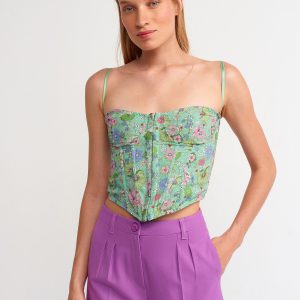 20118 Korse Top-yeşil