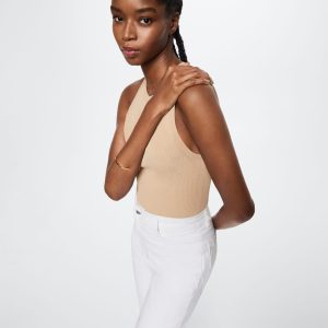 Yüksek Bel Culotte Jean Pantolon