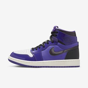 Air Jordan 1 High Zoom Air Cmft Purple Patent (w) Kadın Sp