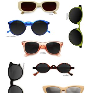 7'li Güneş Gözlüğü Seti Set-2021
