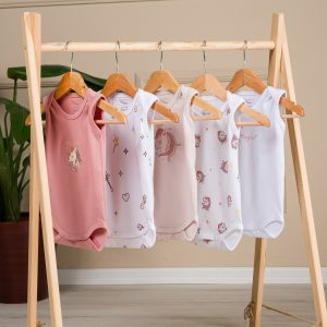 Unicorn Kolsuz Bebek Body 5'li Set