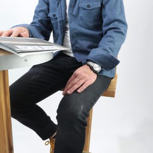 Erkek Slim Fit Kışlık Kaşe Gömlek
