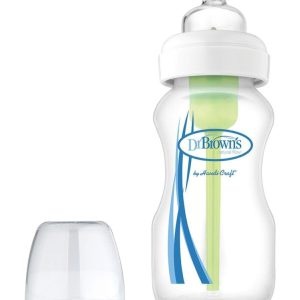 Yenidoğan Cam Biberon 270 ml Geniş Ağız