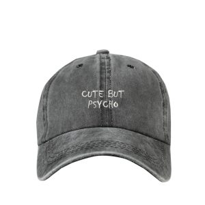 Cute But Psycho Yıkamalı Kep