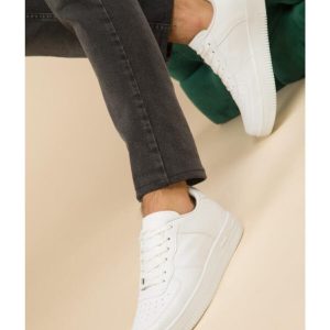 Unisex Beyaz Spor Ayakkabı Günlük Sneakers