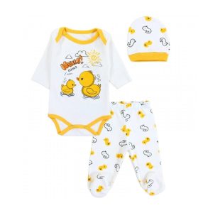 Üçlü Civciv Badili Bebek Takım