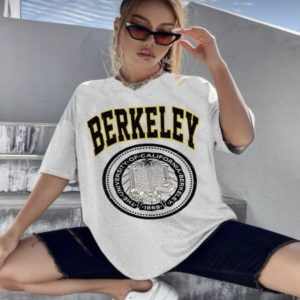 Unisex Grı Berkeley Oversize T-shirt
