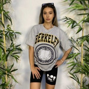 Berkeley Baskılı T-shirt