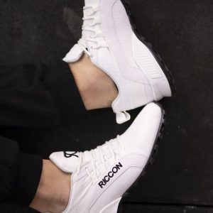 Beyaz Siyah Erkek Sneaker 0012025
