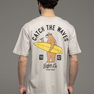 Taş Baskılı Oversize T-shirt Ct22y-y774