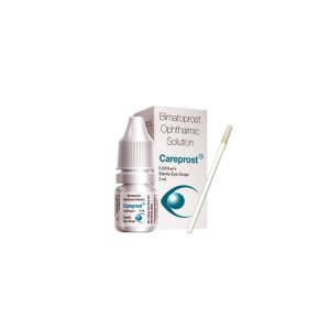 Careprost for eyelash and eyebrows growth with free applica