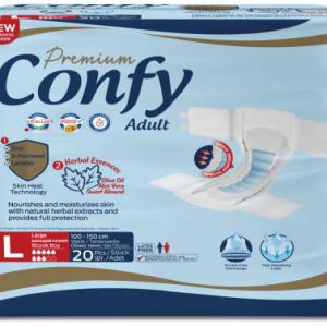 Confy Premium Adult Yetişkin Bezi Large Beden L (1 x 20 ad