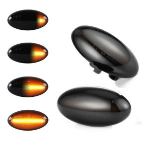 2pcs Led Dynamic Turn Signal Side Marker Light Sequential B