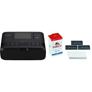 Canon Selphy Cp-1300 Compact Photo Printer Black+ 5 Sheets