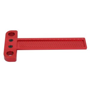T Type Square Ruler, Wood Measure Ruler Durable Auxiliary M