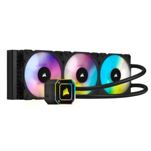 Corsair Icue H150I Elite Capellix Liquid Cpu Cooler, RGB Pu