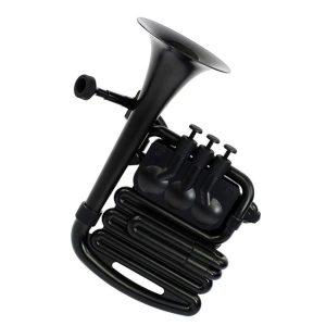 جورن أسود بزخرفة سوداء مقاس واحد