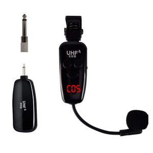 ULTNICE 1 Set Wireless Saxophones Microphone Clip-on Musica