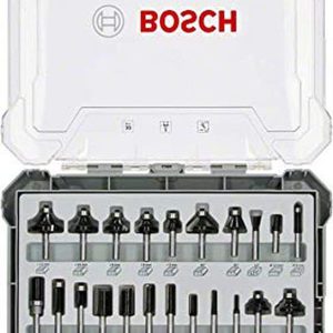 Bosch Professional 2607017475 30-Piece Wood Bit Set for 8mm