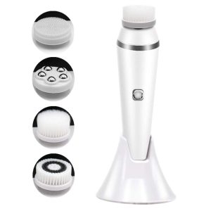 ZFHTAO 4 IN 1 Electric Face Deep Cleansing Brush electric b