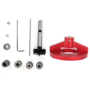 Drill Locator, Aluminum Alloy Self-Centering Vertical Dowel
