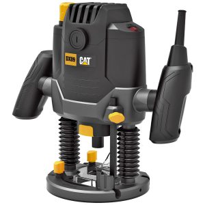 CAT DX89 2100Watt 12mm Profesyonel El Frezesi, Siyah/Sarı