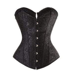 Beauty-You Women's Overbust Boned Corset Style Top Basques