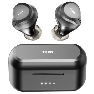 TOZO NC7 Hybrid Active Noise Cancelling Wireless Earbuds,in