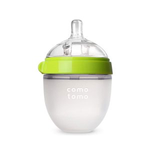 Comotomo Natural Feel Baby Bottle, Soft & Squeezy, Easy To