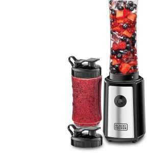 Black+Decker 300W 6 Piece Personal Compact Sports Blender/S