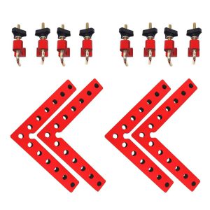 90 Degree Aluminium Alloy Positioning Squares, 5.5" x 5.5"