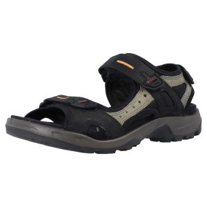 ECCO Offroad Düz sandalet. Erkek 42 EU Siyah (Black Mole B