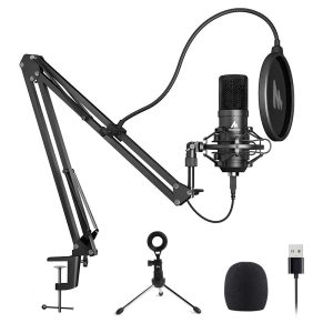 USB Microphone MAONO AU-A04 Plus Cardioid Condenser Podcast