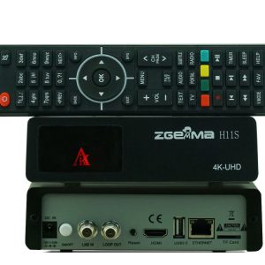 Zgemma H11S Upgrade From H9S Builtin 300M WIFI DVB-S2X 4K U