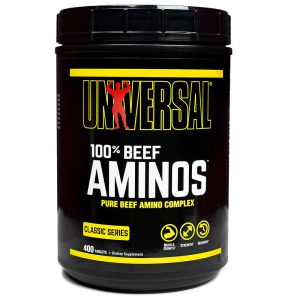 Universal Nutrition 100 Percent Beef Amino, 400 Tablets
