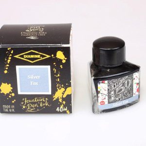 Diamine - Anniversary Fountain Pen Ink 150 years, Silver Fo