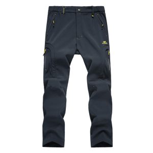BWBIKE Erkek Softshell kışlık polar astarlı pantolon, d