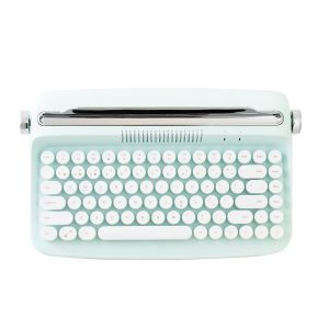 YUNZII ACTTO B303 Wireless Keyboard, Retro Bluetooth Typewr