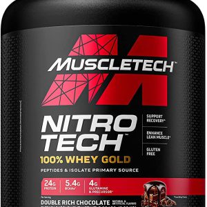 Whey Protein Powder | MuscleTech Nitro-Tech Whey Gold Prote