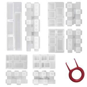 Sujuan DIY Silicone Keycaps Resin Mold Compatible with Cher