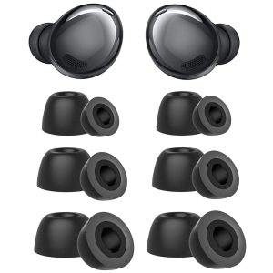 6 Pairs Memory Foam Ear Tips for Samsung Galaxy Buds Pro,Ea