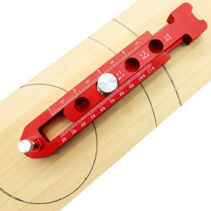 CDIYTOOL Wood Scriber Tool,Woodworking Compass Scriber Alum