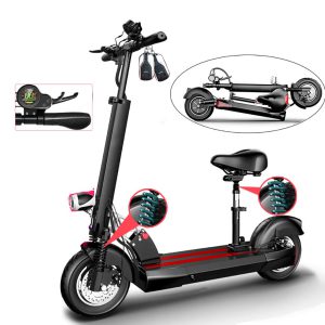 Electric Scooter, Foldable E-Scooter Max Speed 45km/h, 50KM