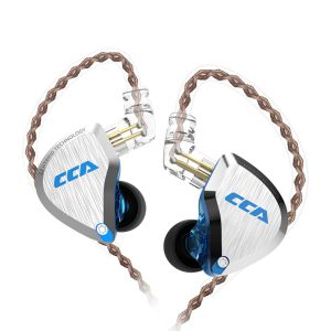 CCA C12 in-Ear Monitors, 5BA+1DD Hybrid HiFi Stereo Noise I