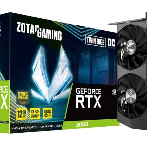 ZOTAC GAMING GeForce RTX 3060 Twin Edge OC 12GB GDDR6 192-b